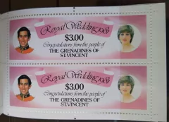 7164 TUVALU - CADERNETA - ROYAL WEDDING 1981 - LADY DIANA - Carol Selos