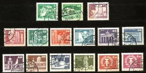 8021 ALEMANHA D D R - SERIE ORDINÁRIA