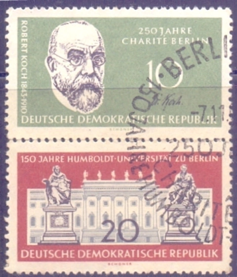 0796/7 .... D D R - HUMBOLDT - PAR SE TENANT USADO