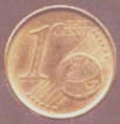 M1295 ESPANHA 1 CENTAVO DE EURO 1999 - COBRE - comprar online