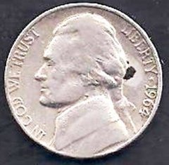 M1207 ..... ESTADOS UNIDOS - 5 CENTS 1964 - NÍQUEL