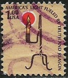 15503 ESTADOS UNIDOS - LAMPARINAS AMERICANAS - 1,00 - USADO