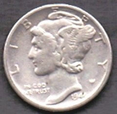 P4114 .... ESTADOS UNIDOS - 1 DIME 1944 - comprar online