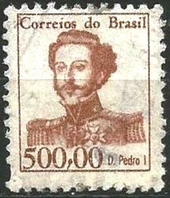 R524 (1) ..... VULTOS CELEBRES DA HISTÓRIA DO BRASIL - D. PEDRO I - Cr$ 500,00 - 1965