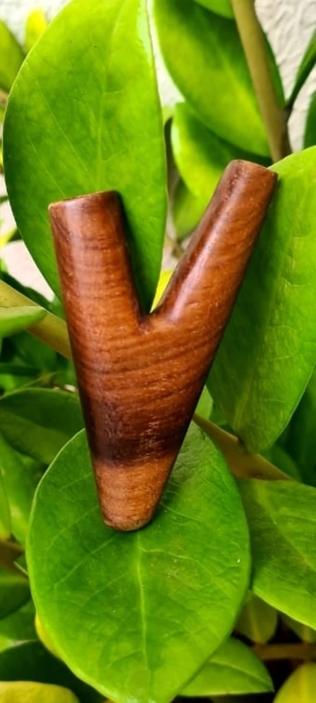 Kuripe - (Auto Aplicador de Rapé) Madeira ecológica cumarú - comprar online