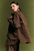 Camisa manga longa jeans oversized brown be free na internet