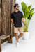 Camisa masculina viscose botoes revanche - comprar online