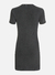 Vestido manga curta curto canelado irina john john - FASHION UP!