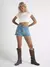 Shorts hot médio lavagem clara lady rock - comprar online