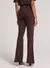 Calça jeans flare brown john john - loja online
