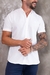 Camisa masculina manga curta gola padre m.artt - comprar online