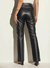 Calça bootcut poliuretano sommer - comprar online
