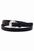 Cinto fino fivela arredondada - comprar online