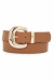 Cinto fivela oval dourada - comprar online