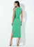 Vestido regata canelado midi sommer na internet