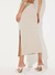 Saia midi texturizada sommer - comprar online