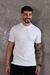 Camiseta masculina manga curta gola média texturizada beirute m.artt - FASHION UP!