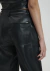 Calça wide leg alta poliuretano myft na internet