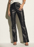 Calça bootcut poliuretano sommer