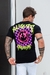 Camiseta masculina manga curta smile pleasure trinity