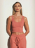 Blusinha regata canelada estruturada sommer
