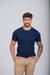 Camiseta masculina manga curta canelada botões henley m.artt - comprar online