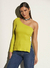 Blusa manga longa unica ziper sommer