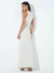 Vestido regata super midi texturizado sommer na internet