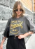 Cropped t-shirt manga ampla original - comprar online