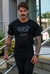 Camiseta masculina manga curta urso black trinity