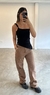 Calça sarja wide leg cargo sany lerrux - comprar online