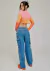 Cropped manga longa tule strass myft na internet