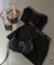 Bolsa preta fivelas - comprar online