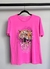 T-shirt manga curta wild girls - FASHION UP!