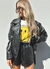 T-shirt manga curta smile make you happy na internet