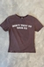 T-shirt manga curta baby look dont text to your ex lerrux - comprar online