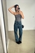 Calça jeans wide leg panteon bolsos lerrux - comprar online