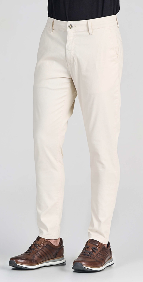 Calça masculina sarja stretch barezy