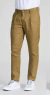 Calça masculina alfaiataria linho com pregas barezy