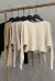 Blusa manga longa ampla tricot
