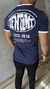 Camiseta masculina manga curta ribana contrastante booq na internet