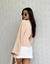 Blusinha manga longa bata amarração na internet