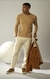 Tricot masculino texturizado