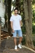 Camiseta masculina estampa manga milano revanche