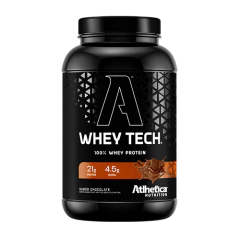 Whey Tech 2lb Concentrado + Isolado Athletica Nutrition