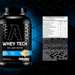 Whey Tech 2lb Concentrado + Isolado Athletica Nutrition - comprar online