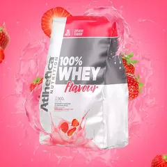 100% Whey Protein flavour 900 Grs Athletica Nutrition - comprar online