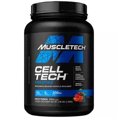 Cell Tech 3 Lbs Muscletech Creatina + Aminoacidos Strength