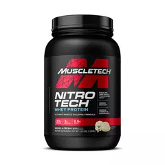 Nitro Tech 100% Whey Protein 2,2 Llbs Muscletech Mayor Rendimiento
