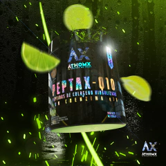 Peptax Q10 30serv Colágeno Hidrolizado + Coenzima Q10 Athomx - HEDGEHOG SUPLEMENTOS